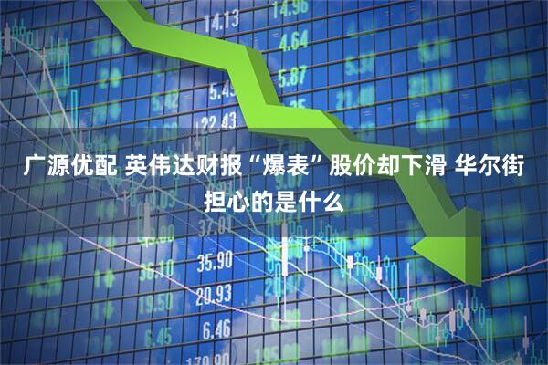 广源优配 英伟达财报“爆表”股价却下滑 华尔街担心的是什么